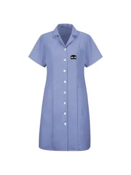 Sky Blue Janitorial Uniform Cardigan